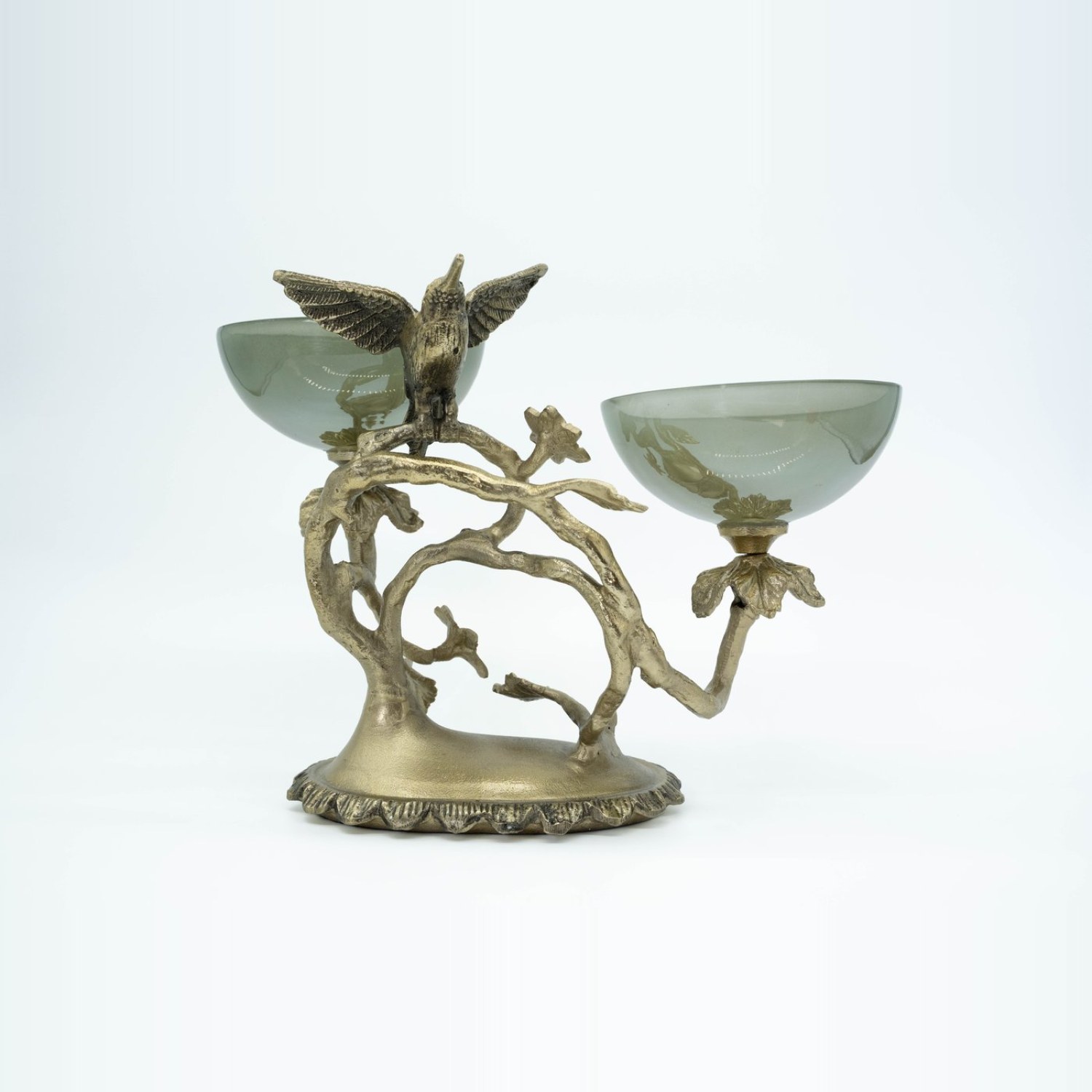 Golden Aviary Twin Bowl